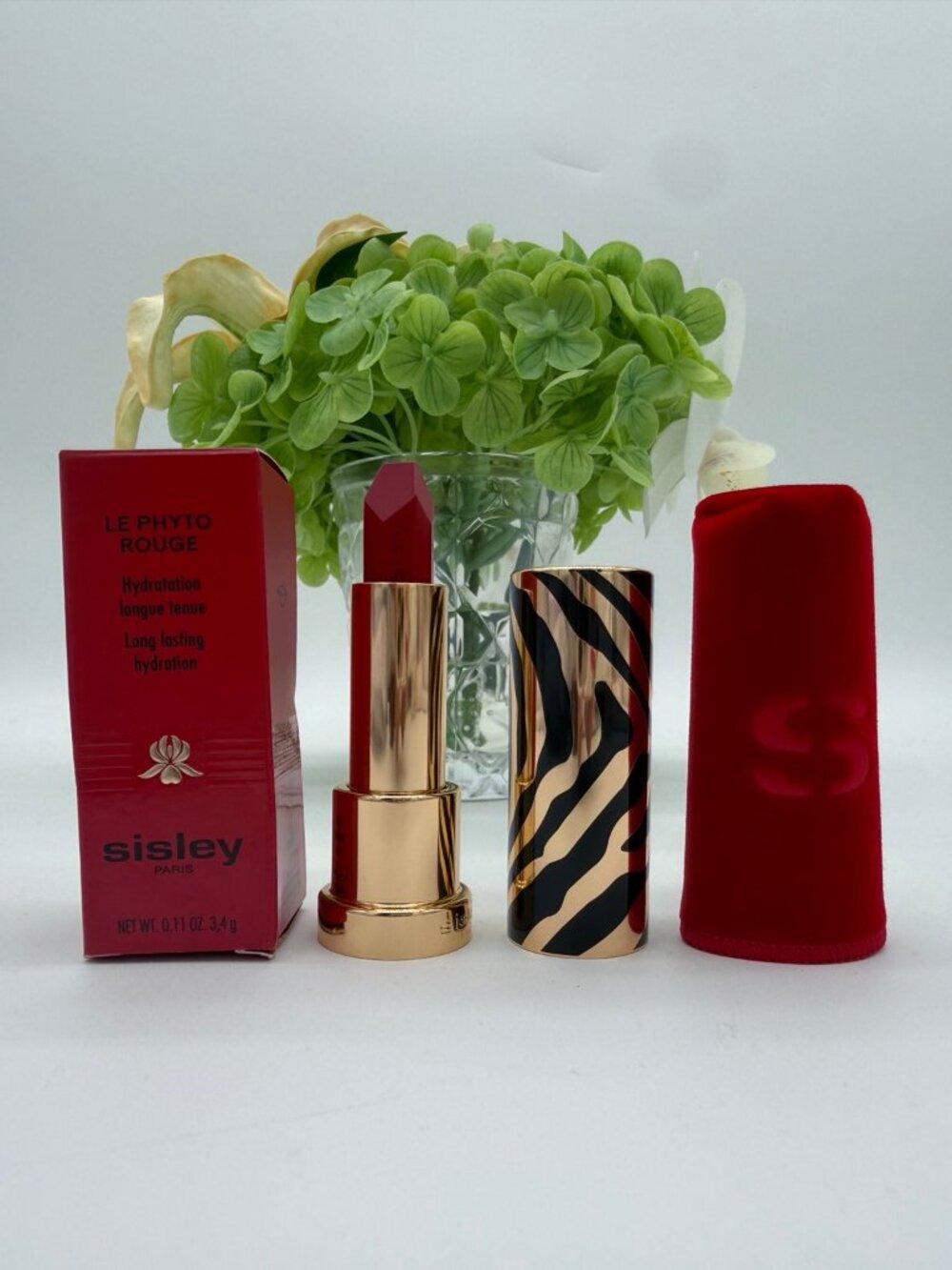 Sisley Le Phyto Rouge Lipstick 42 Rouge Rio 3.4g 0.11oz New in Box